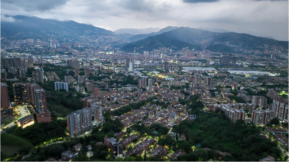 RETA photographer Noah Duethman captured this shot of Medellin’s expanse.