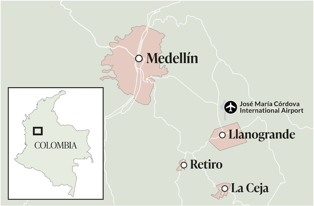 The higher-altitudes areas outside Medellín’s valley floor have seen a surge of interest.